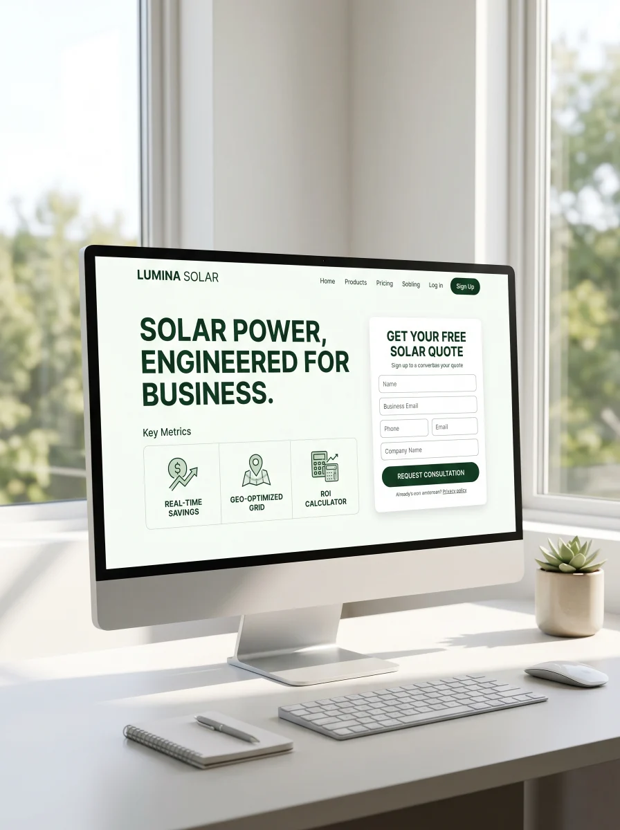 Lumina Solar — Solar Potential Visualisation